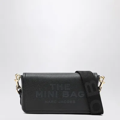 Marc Jacobs The Mini Bag Black Leather In Metallic