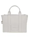 Marc Jacobs Metallic Leather Tote With Grainy Texture