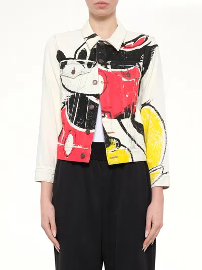 Marc Jacobs Mickey Denim Jacket Indigo / M In Neutral