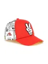 Marc Jacobs Mickey Mouse Cap In Red