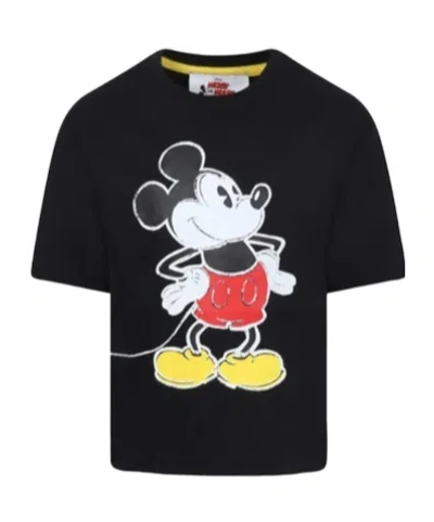 Marc Jacobs Mickey T-shirt In Black