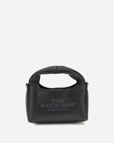 Marc Jacobs Micro Crossbody Sack Shoulder Bag In Black