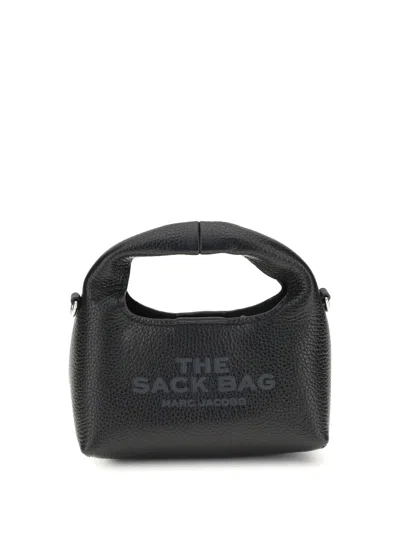Marc Jacobs Micro Crossbody Sack Shoulder Bag In Black