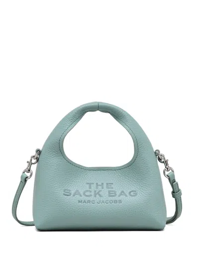 Marc Jacobs Micro Sack Leather Bag In Blue