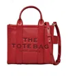 Marc Jacobs The Leather Crossbody Tote Bag In True Red