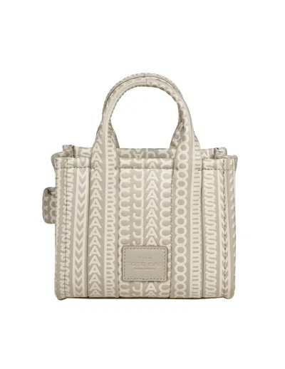 MARC JACOBS MICRO TOTE IN MONOGRAM LEATHER