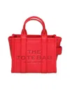 Marc Jacobs Versatile Textured Leather Tote In Red