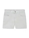 Marc Jacobs Mid-rise Denim Shorts In Grey