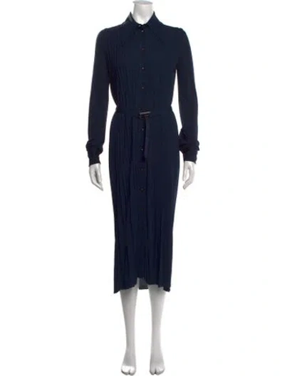 Pre-owned Marc Jacobs Midi Length Dress In Blue