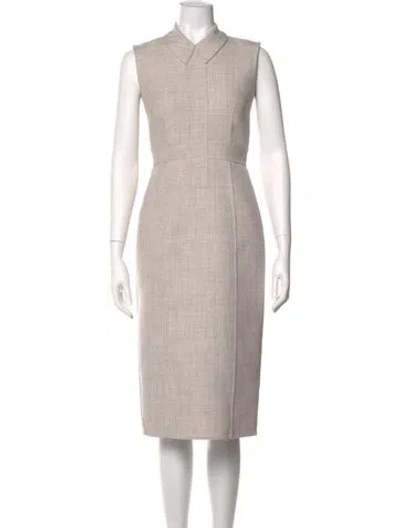 Pre-owned Marc Jacobs Midi Length Dress In Neutral