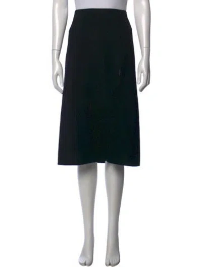 Pre-owned Marc Jacobs Midi Length Skirt In Black