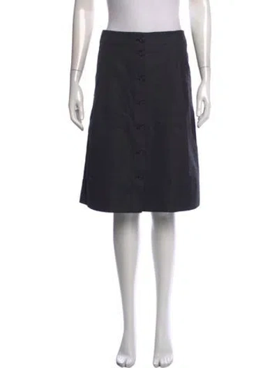 Pre-owned Marc Jacobs Midi Length Skirt In Black