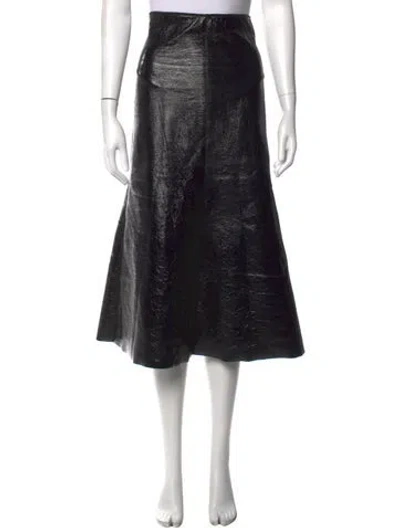 Pre-owned Marc Jacobs Midi Length Skirt In Black