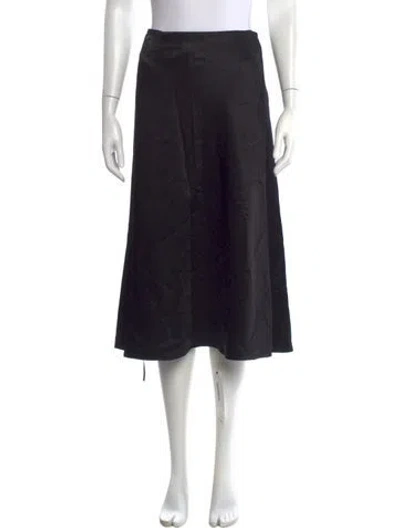 Pre-owned Marc Jacobs Midi Length Skirt In Black
