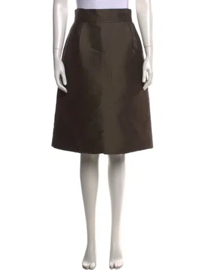 Pre-owned Marc Jacobs Midi Length Skirt In Green