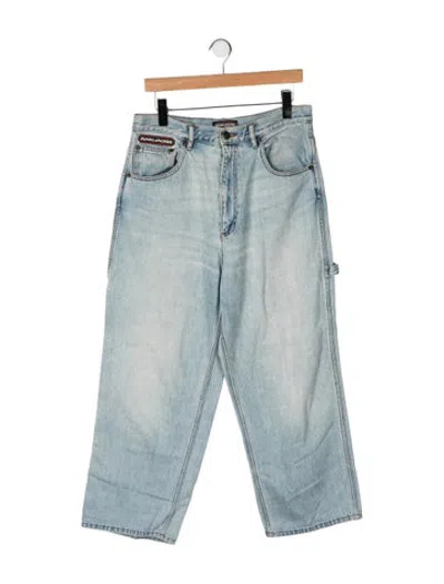 Pre-owned Marc Jacobs Mid-rise Straight Leg Jeans In Green