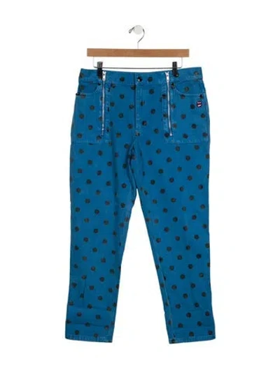 Pre-owned Marc Jacobs Mid-rise Straight Leg Jeans W/ Tags In Blue