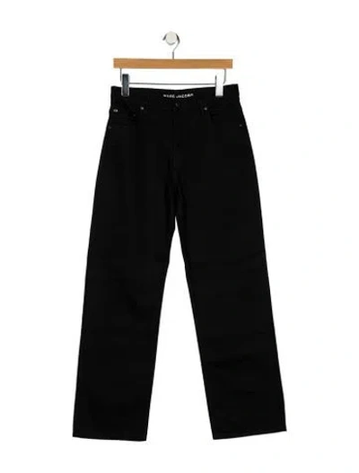 Pre-owned Marc Jacobs Mid-rise Wide Leg Jeans W/ Tags In Black