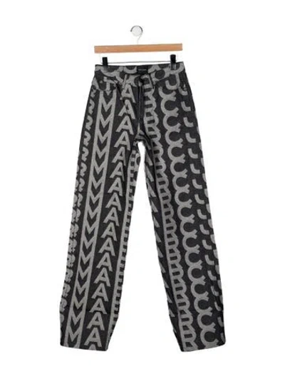 Pre-owned Marc Jacobs Mid-rise Wide Leg Jeans W/ Tags In Black