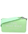 Marc Jacobs The Mini Leather Crossbody Bag In Green