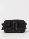 Marc Jacobs The Snapshot Crystal Embellished Camera Bag In Schwarz