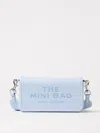 Marc Jacobs Light Blue The Leather Mini Shoulder Bag In Blau 1