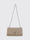 Marc Jacobs Chain Strap Shoulder Bag With Metal Hardware In Gray