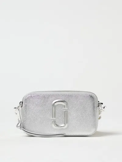 MARC JACOBS MINI BAG MARC JACOBS WOMAN COLOR SILVER,G41310061