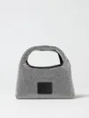 Marc Jacobs The Sack Rhinestone Embellished Top Handle Bag In Transparent