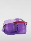 Marc Jacobs Lilac Pvc The Snapshot Crossbody Bag In 紫色