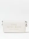 Marc Jacobs The Leather Mini Cotton Cross-body Bag In Yellow Cream