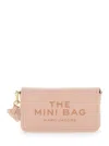 Marc Jacobs Mini Bag' Pink Crossbody Bag With Logo Detail