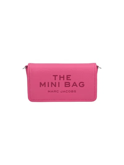 Marc Jacobs Mini Bag "the Leather" In Pink