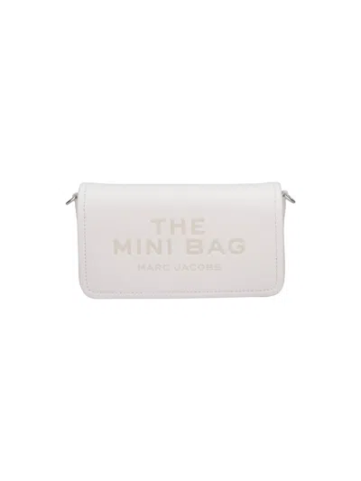 Marc Jacobs Mini Bag "the Leather" In White