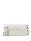 Marc Jacobs Mini Crossbody Bag In Grained Leather In White