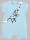 Marc Jacobs Mini Bermuda Shorts For Baby Boys In Black