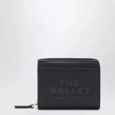Marc Jacobs Mini Black Full-grain Leather Wallet