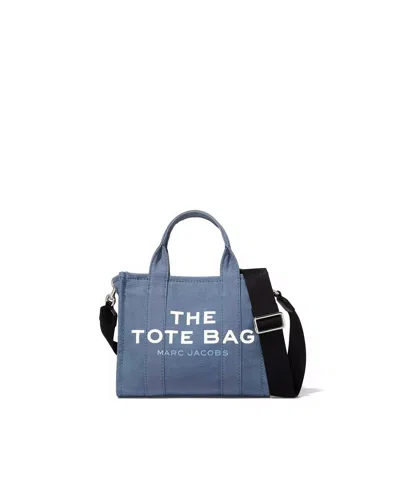 Marc Jacobs Mini Canvas Tote Handbag In Blue