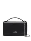 Marc Jacobs Mini Chain Pouch "glam Mirror" In Blue
