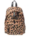 Marc Jacobs Mini Cheetah Quilted Backpack In Black