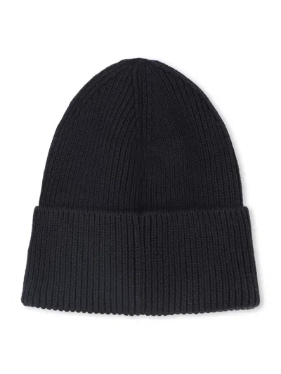Marc Jacobs Mini Chic Cotton Hat For Girls In Black