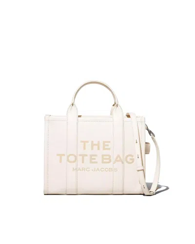 Marc Jacobs Mini Chic Cotton Shoulder Bag In Silver