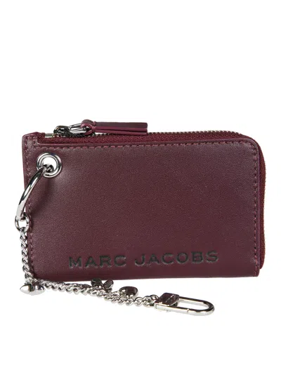 Marc Jacobs Mini Coin Purse Charm In Burgundy