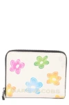 Marc Jacobs Mini Compact Leather Wallet In Multi