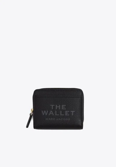 Marc Jacobs Mini Compact Pebbled Leather Wallet