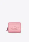 Marc Jacobs Mini Compact Pebbled Leather Wallet