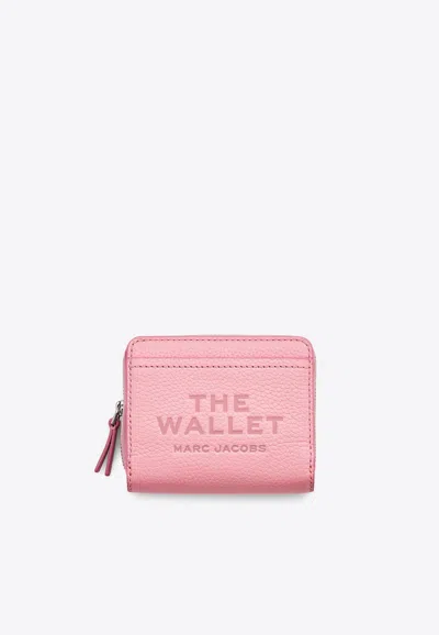 Marc Jacobs Mini Compact Pebbled Leather Wallet