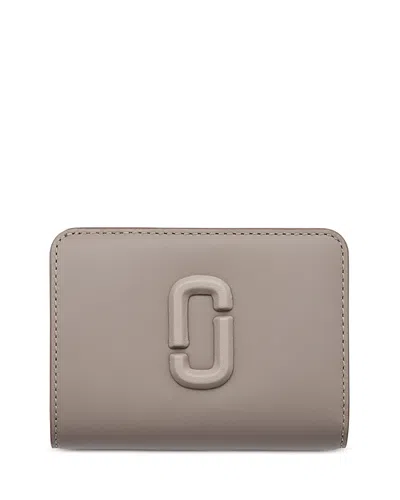 Marc Jacobs Mini Compact Wallet In Gray