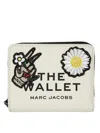 Marc Jacobs Mini Compact Wallet In Bianco