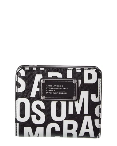 Marc Jacobs Mini Compact Wallet In Brown